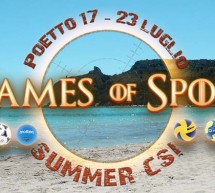 GAMES OF THE SPORT -POETTO- CAGLIARI-17-23 LUGLIO 2017