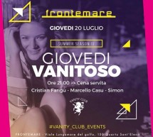 GIOVEDI VANITOSO – FRONTEMARE – QUARTU SANT’ELENA – GIOVEDI 20 LUGLIO 2017