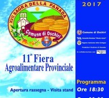 17° SAGRA DELLA PANADA- OSCHIRI – SABATO 22 LUGLIO 2017