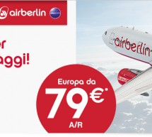 VOLA CON AIR BERLIN A PARTIRE DA 79 €