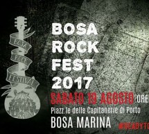 BOSA ROCK FEST 2017 – BOSA – SABATO 19 AGOSTO 2017