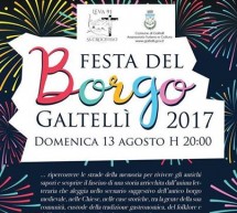 FESTA DEL BORGO – GALTELLI’ – DOMENICA 13 AGOSTO 2017