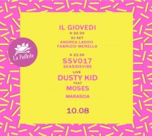 DUSTY KID & MOSES – LA PAILLOTE – CAGLIARI – GIOVEDI 10 AGOSTO 2017