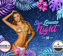 SAN LORENZO NIGHT – NOCHE DE TRAVESURAS – BEER BEACH – QUARTU SANT’ELENA- GIOVEDI 10 AGOSTO 2017