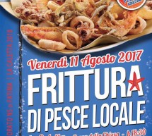 FRITTURA DI PESCE LOCALE – LA CALETTA -SINISCOLA – VENERDI 11 AGOSTO 2017