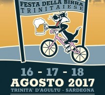 21° FESTA DELLA BIRRA TRINITAIESE- TRINITA’ D’AGULTU – 16-17-18 AGOSTO 2017