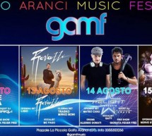 GOLFO ARANCI MUSIC FESTIVAL- 12-15 AGOSTO 2017