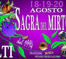 SAGRA DEL MIRTO – TELTI – 18-19-20 AGOSTO 2017