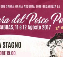 SAGRA DEL PESCE POVERO – CABRAS -11-12 AGOSTO 2017