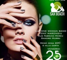 FRIDAY NIGHT – SAX BEACH – QUARTU SANT’ELENA – VENERDI 25 AGOSTO 2017