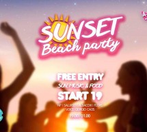 SUNSET BEACH PARTY – LIDO DISCOCLUB -CAGLIARI – GIOVEDI 10 AGOSTO 2017