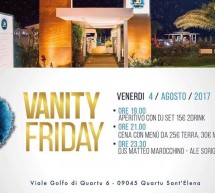 VANITY FRIDAY – JINNY BEACH -QUARTU SANT’ELENA – VENERDI 4 AGOSTO 2017