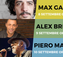 ARENA FENICIA FESTIVAL – MAX GAZZE’-ALEX BRITTI-PIERO MARRAS- S.ANTIOCO-8-9-10 SETTEMBRE 2017