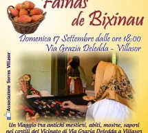 FAINAS DE BIXINAU – VILLASOR – DOMENICA 17 SETTEMBRE 2017