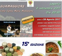 SAGRA DELLE LEGUMINOSE – GUAMAGGIORE – SABATO 2 SETTEMBRE 2017