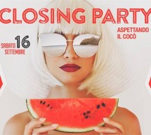 CLOSING PARTY – LIDO DISCOCLUB – CAGLIARI – SABATO 16 SETTEMBRE 2017