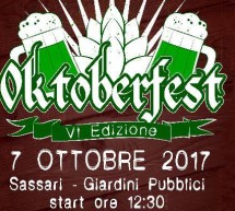 OKTOBERFEST – SASSARI – SABATO 7 OTTOBRE 2017