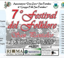 7° FESTIVAL DEL FOLKLORE – SAN PANTALEO -1-2 SETTEMBRE 2017