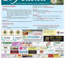 FESTA DI SANT’ANDREA – ASSEMINI – 15-16-17 SETTEMBRE 2017