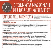 GIORNATA NAZIONALE DEI BORGHI AUTENTICI D’ITALIA – SARDARA- 23-24 SETTEMBRE 2017