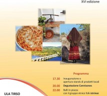 SAGRA DE SOS CANNISONES – ULA TIRSO – SABATO 2 SETTEMBRE 2017