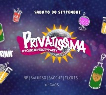 PRIVATISSIMA – EASY DRINK – FBI DISCO CLUB – QUARTU SANT’ELENA – SABATO 30 SETTEMBRE 2017