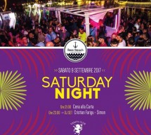 SATURDAY NIGHT – BEER BEACH – QUARTU SANT’ELENA – SABATO 9 SETTEMBRE 2017