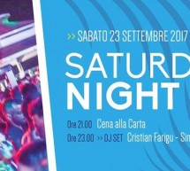 SATURDAY NIGHT – BEER BEACH – QUARTU SANT’ELENA – SABATO 23 SETTEMBRE 2017