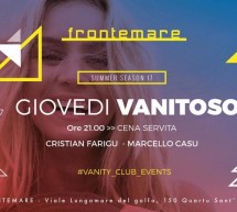 GIOVEDI VANITOSO – FRONTEMARE – QUARTU SANT’ELENA – GIOVEDI 14 SETTEMBRE 2017