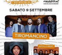 NIEDDITTAS GROOVE – TIROMANCINO – TERRALBA – SABATO 9 SETTEMBRE 2017