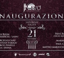 INAUGURAZIONE SATURDAY NIGHT – JKO EVO’ – CAGLIARI – SABATO 21 OTTOBRE 2017