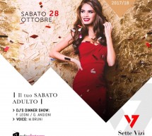 IL TUO SABATO ADULTO – SETTE VIZI – CAGLIARI – SABATO 28 OTTOBRE 2017