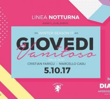 GIOVEDI VANITOSO – LINEA NOTTURNA – CAGLIARI – GIOVEDI 5 OTTOBRE 2017