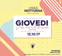 GIOVEDI VANITOSO – LINEA NOTTURNA – CAGLIARI – GIOVEDI 12 OTTOBRE 2017