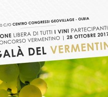 GRAN GALA DEL VERMENTINO – GEOVILLAGE -OLBIA – SABATO 28 OTTOBRE 2017