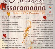 SAPORI D’AUTUNNO – USSARAMANNA – 25-26 NOVEMBRE 2017