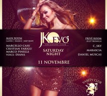 SATURDAY NIGHT – JKO EVO’ – CAGLIARI – SABATO 11 NOVEMBRE 2017