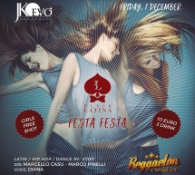 BLACK LATINA – FESTA FESTA – JKO EVO’ – CAGLIARI – VENERDI 1 DICEMBRE 2017