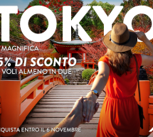 15% SCONTO PER VOLARE A TOKYO CON ALITALIA