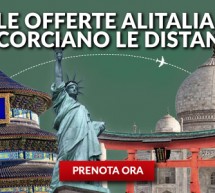 VOLA CON ALITALIA IN ITALIA A 39 €, EUROPA A 79 €, MONDO A 372 €