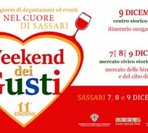 WEEKEND DEI GUSTI – SASSARI – 7-8-9 DICEMBRE 2017