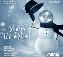 WINTER WONDERLAND PARTY – COCO DISCOCLUBBING-  CAGLIARI – SABATO 23 DICEMBRE 2017