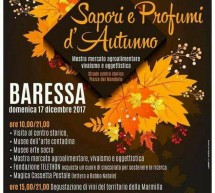 SAPORI E PROFUMI D’AUTUNNO – BARESSA – DOMENICA 17 DICEMBRE 2017