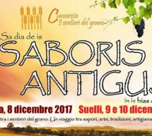 SABORIS ANTIGUS – GUASILA & SUELLI – 8-9-10 DICEMBRE 2017