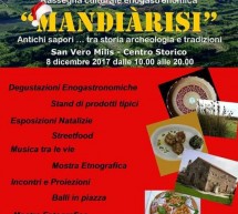 MANDIARISI – SAN VERO MILIS – VENERDI 8 DICEMBRE 2017