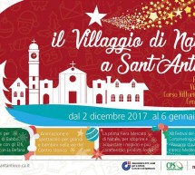 IL VILLAGGIO DI NATALE A SANT’ANTIOCO – 2 DICEMBRE – 6 GENNAIO 2018