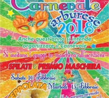 CARNEVALE ARBURESE – ARBUS – 10 e 13 FEBBRAIO 2018