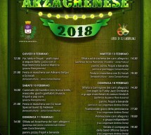 CARNEVALE ARZACHENESE – ARZACHENA- 8-18 FEBBRAIO 2018