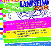 CARNEVALE LANUSEINO – LANUSEI – 10-24 FEBBRAIO 2018