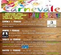 CARNEVALE PAULESE – PAULILATINO – 4-18 FEBBRAIO 2018